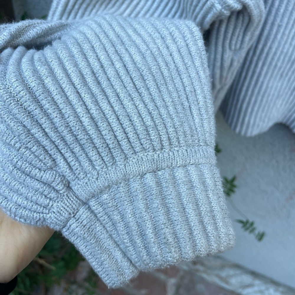 Lunya Cozy Cotton Silk Reversible Pullover Sweater - Picture 11 of 12